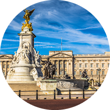 Buckingham Palace in London