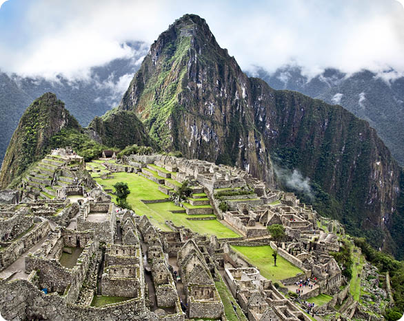 Amazing light at the famous Inca site