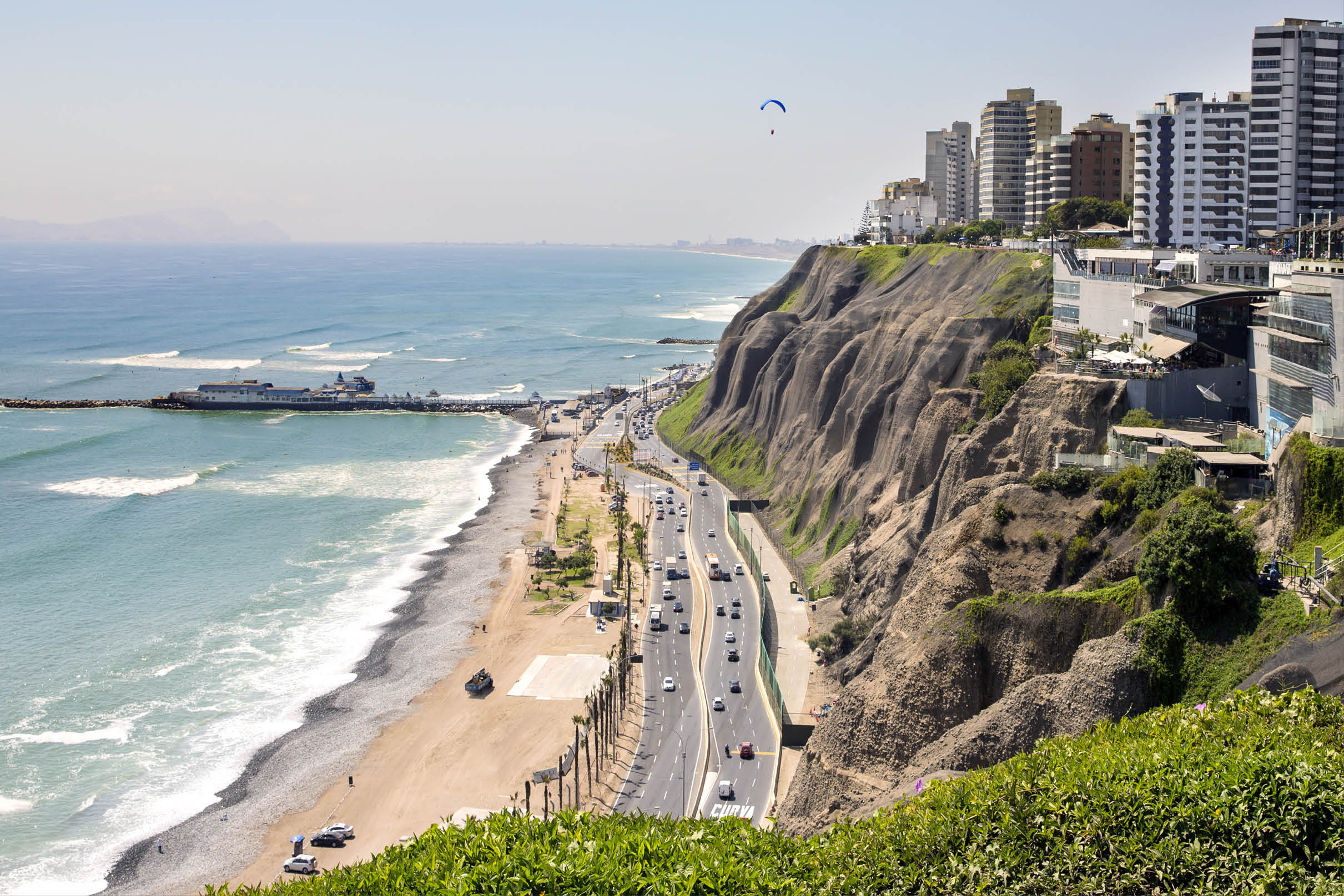 Miraflores in Lima Peru