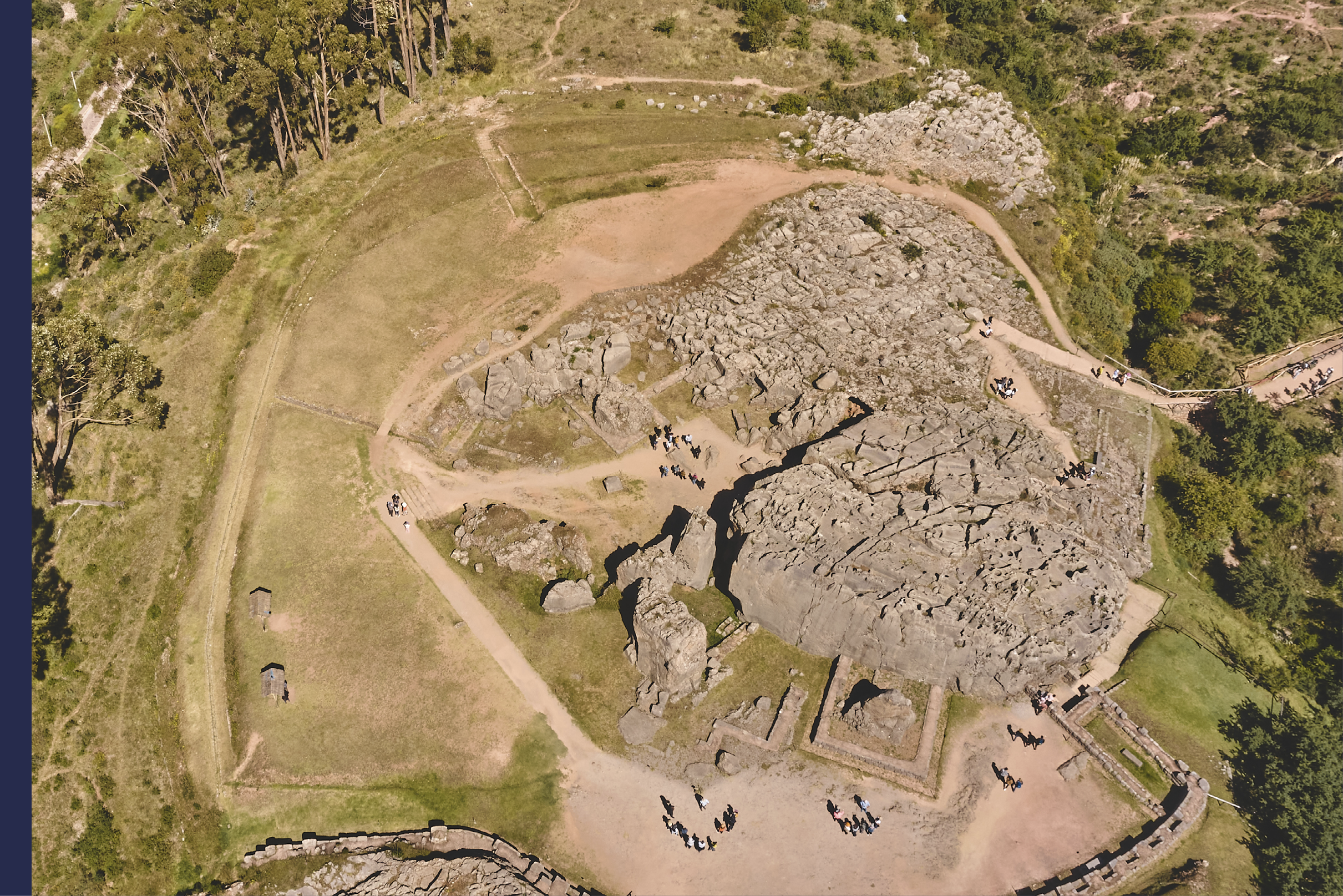 Peru, Qenko, located at Archaeological Park of Saqsaywaman. South America. This archeological site - Inca ruins- is made up of limestone.